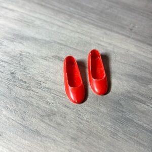 Vintage Skipper Skooter Red Flats Shoes Japan